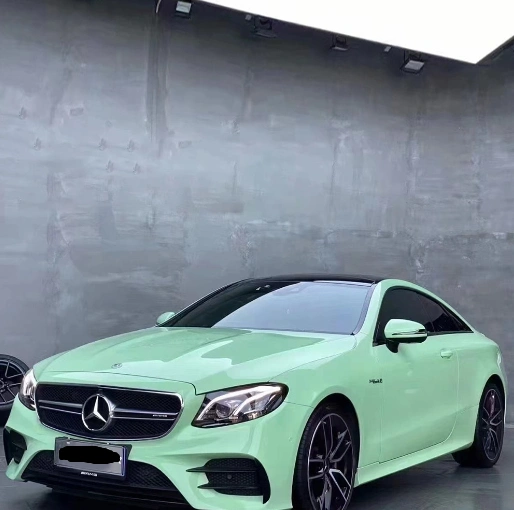 Gloss Hazy Green Car Vinyl Wrap PET