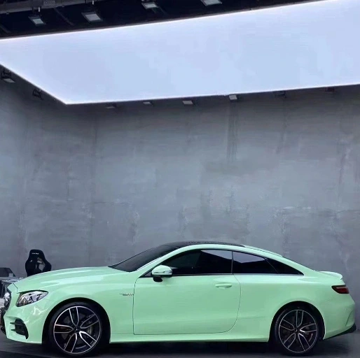 Gloss Hazy Green Car Vinyl Wrap PET