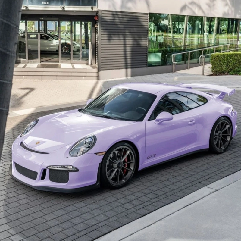 TPU Gloss Metalic Voilet Light Purple Colored PPF Paint Protection Film | Violet Star