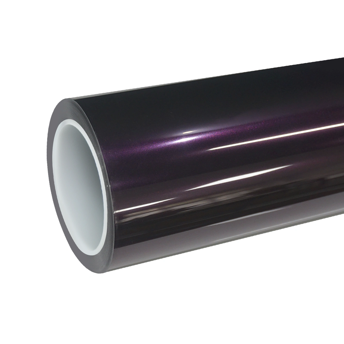 TPU Gloss Super Bright Black Magic Purple Colored PPF Paint Protection Film
