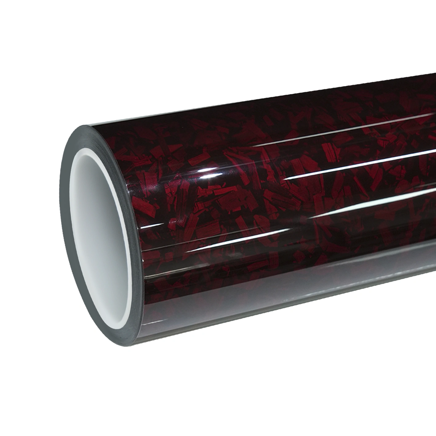 TPU Gloss Red Forged Carbon PPF Paint Protection Film