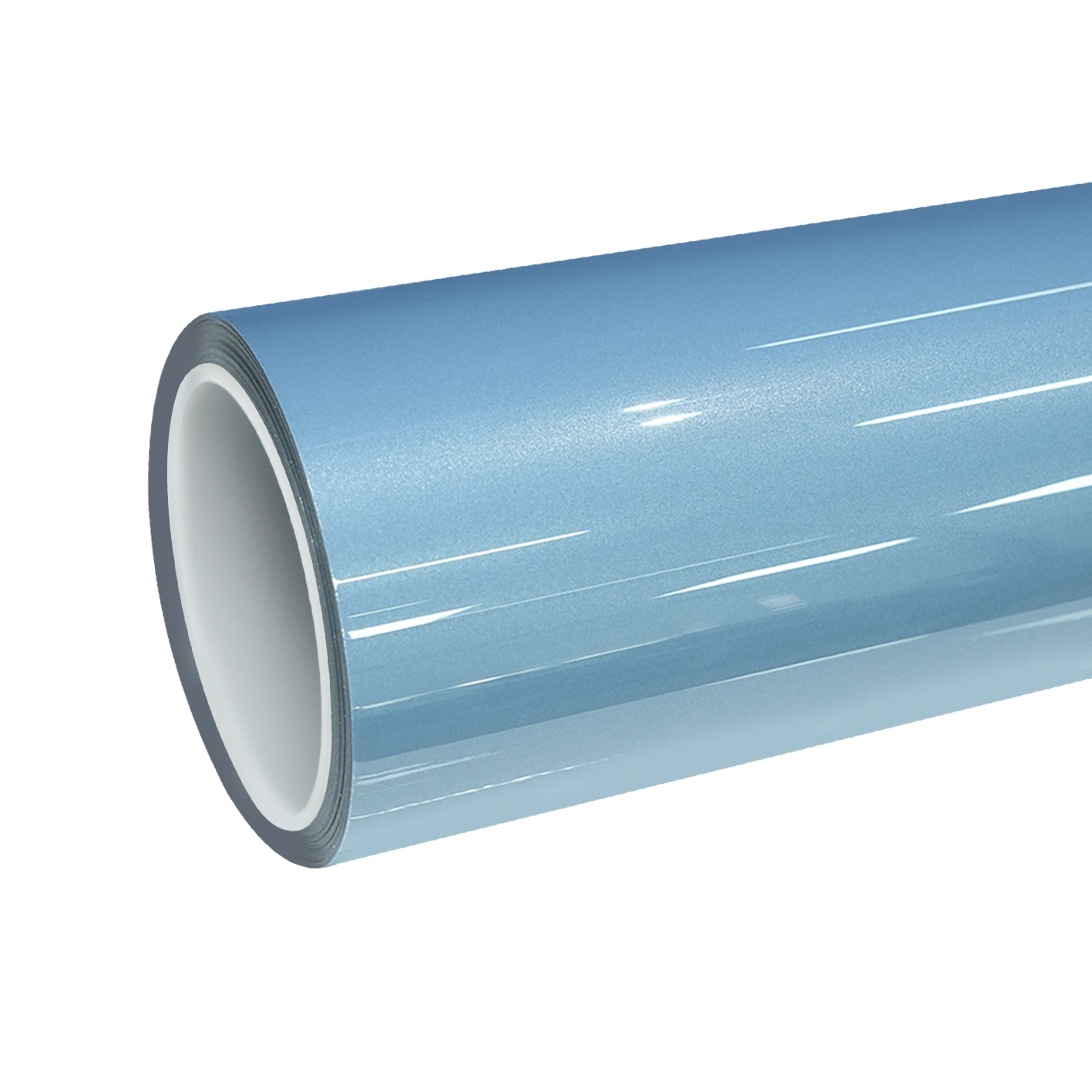 TPU Gloss Metallic Ice Blue Colored PPF Paint Protection Film