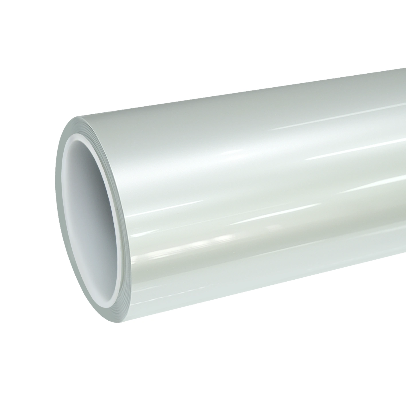 TPU Gloss Liquid Metallic Mousse White Colored PPF Paint Protection Film