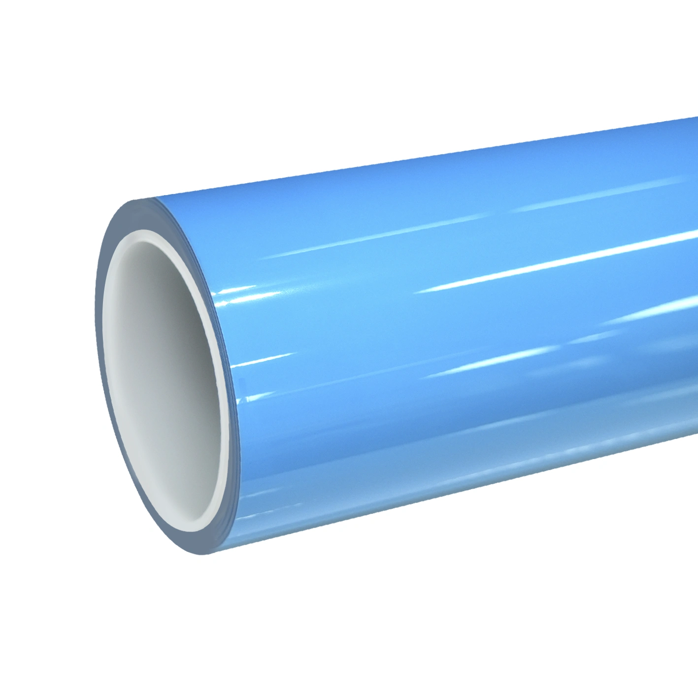 TPU Gloss Ice Cream Blue Colored PPF Paint Protection Film