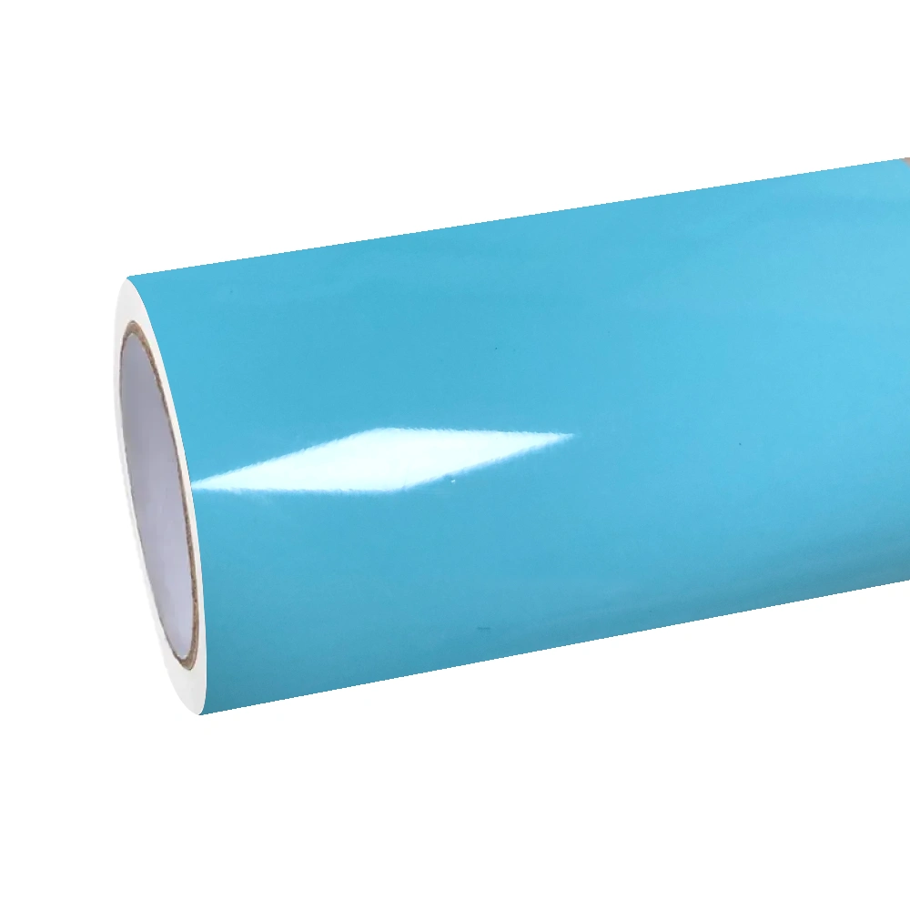 Gloss Tanager Blue Car Vinyl Wrap PET