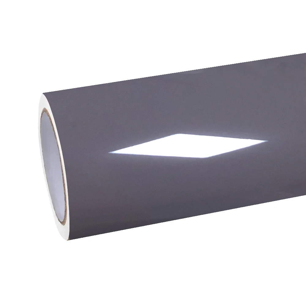 Gloss Dove Grey Car Vinyl Wrap PET
