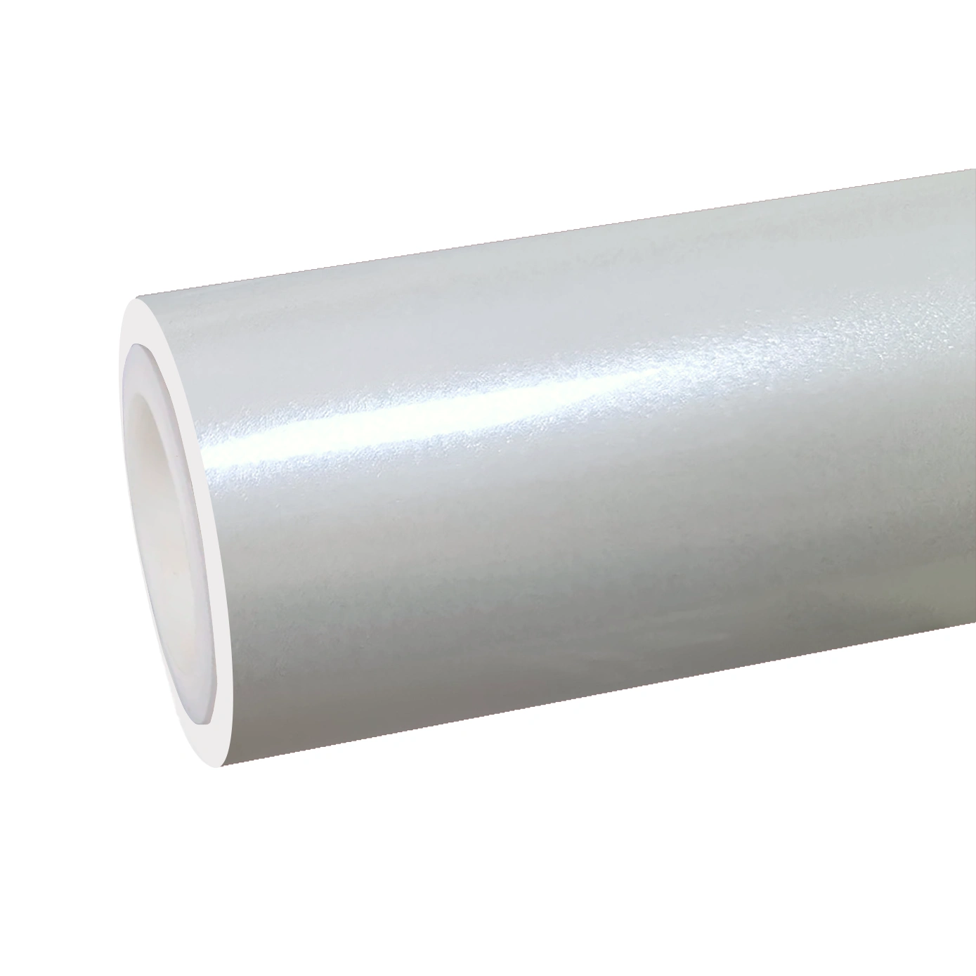 TPU Gloss Metallic Metal White Colored PPF Paint Protection Film