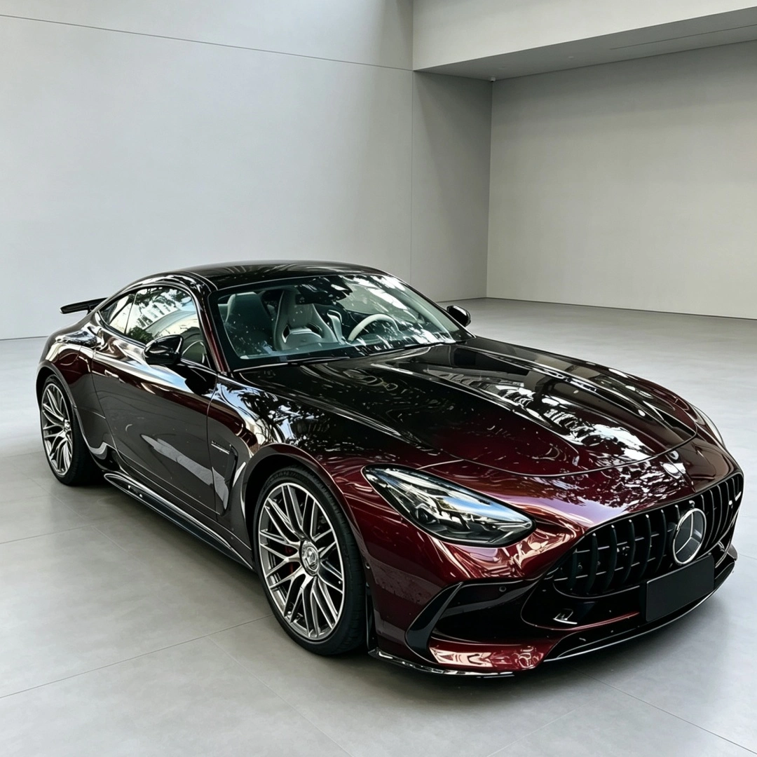 TPU Gloss Metallic Black Rose Colored PPF Paint Protection Film