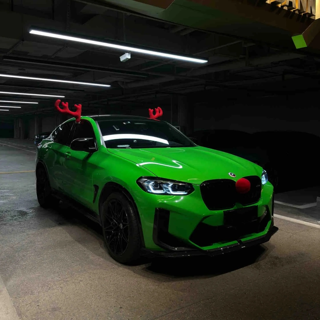 TPU Gloss Viper Green Colored PPF Paint Protection Film