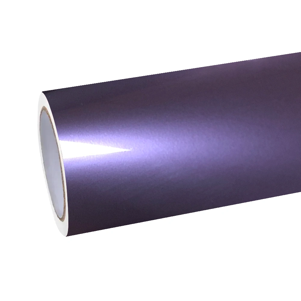 Gloss Liquid Russet Purple Car Vinyl Wrap PET