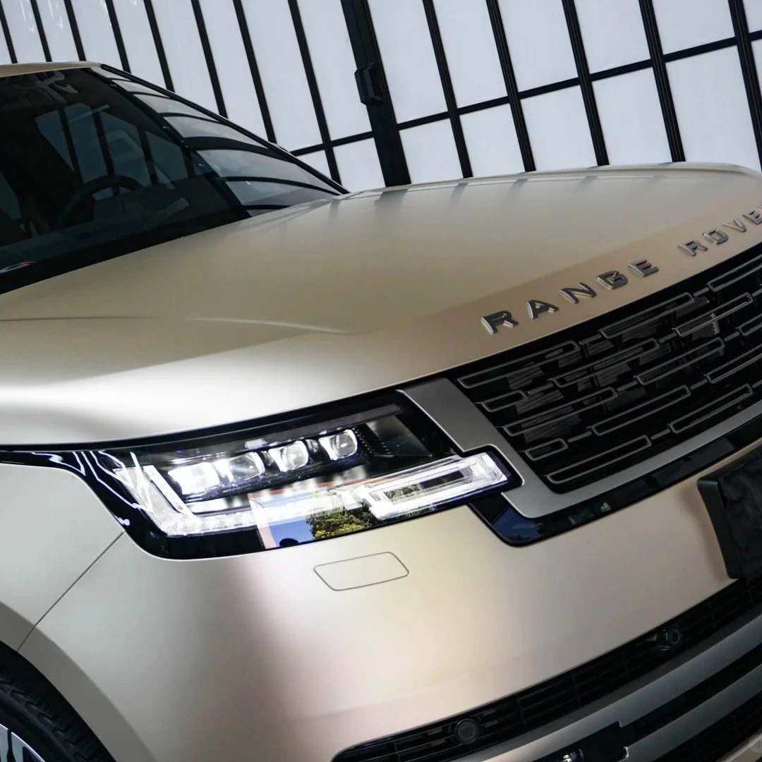 TPU Satin Twilight Gold Colored PPF Paint Protection Film