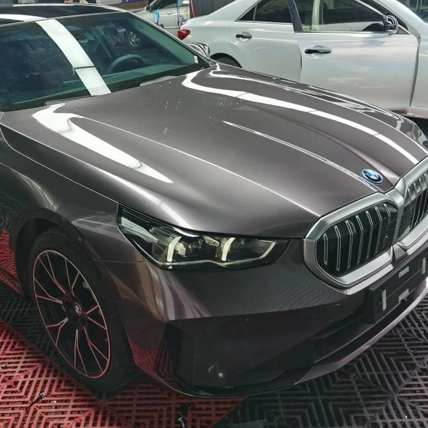Gloss Galaxy Purple Car Vinyl Wrap PET