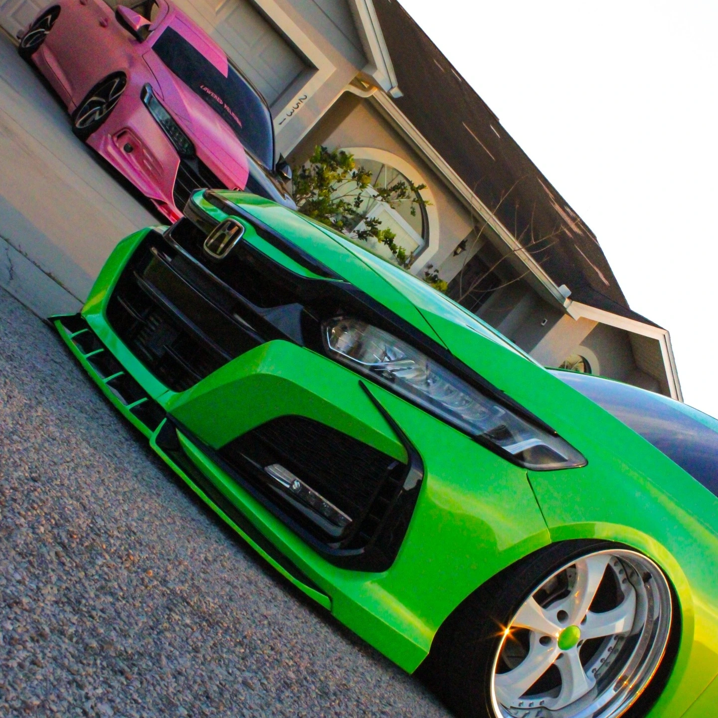 Glossy Apple Green Car Vinyl Wrap PET