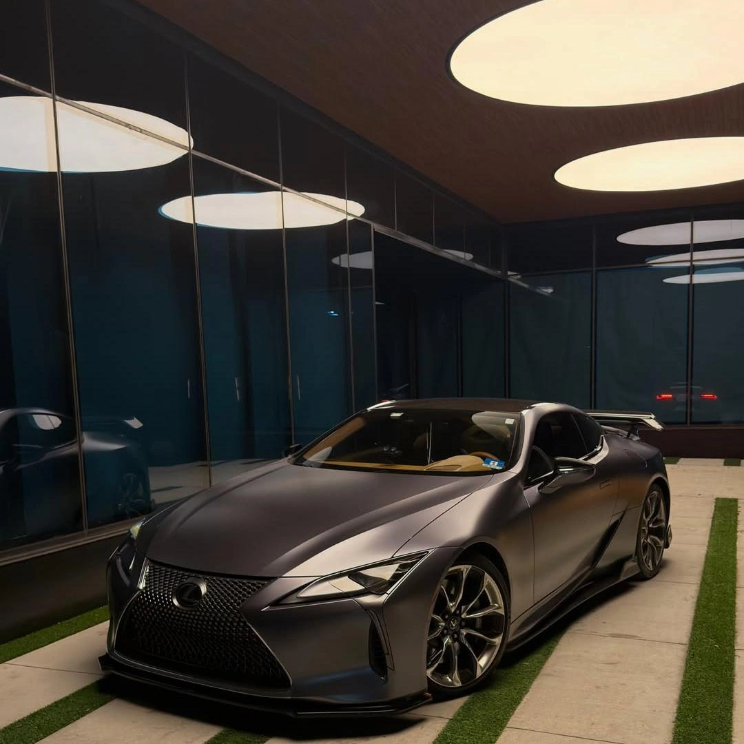 Matte Metallic Mountain Grey Car Vinyl Wrap PET