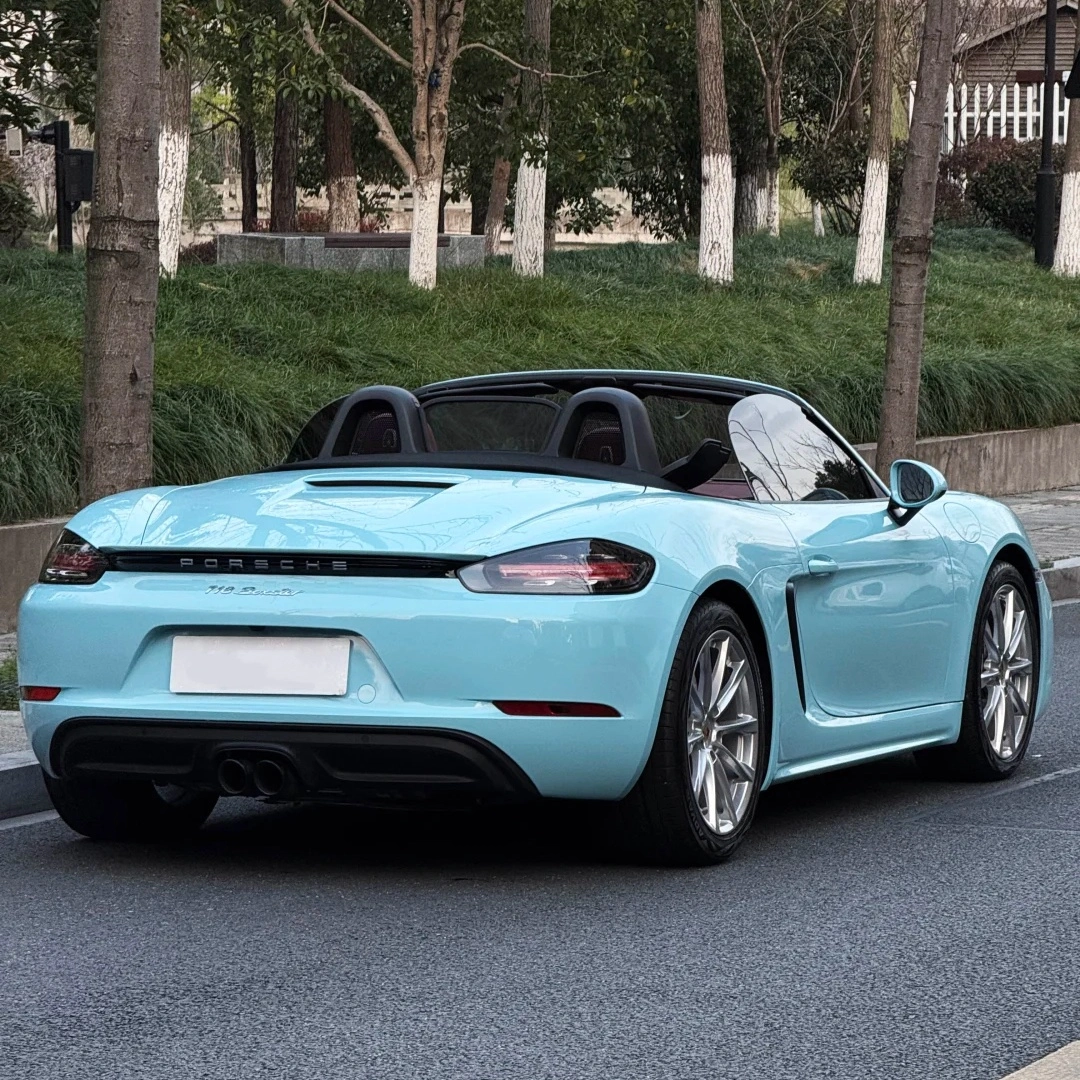 TPU Glossy Baby Blue Colored PPF Paint Protection Film | Sea Wind Blue
