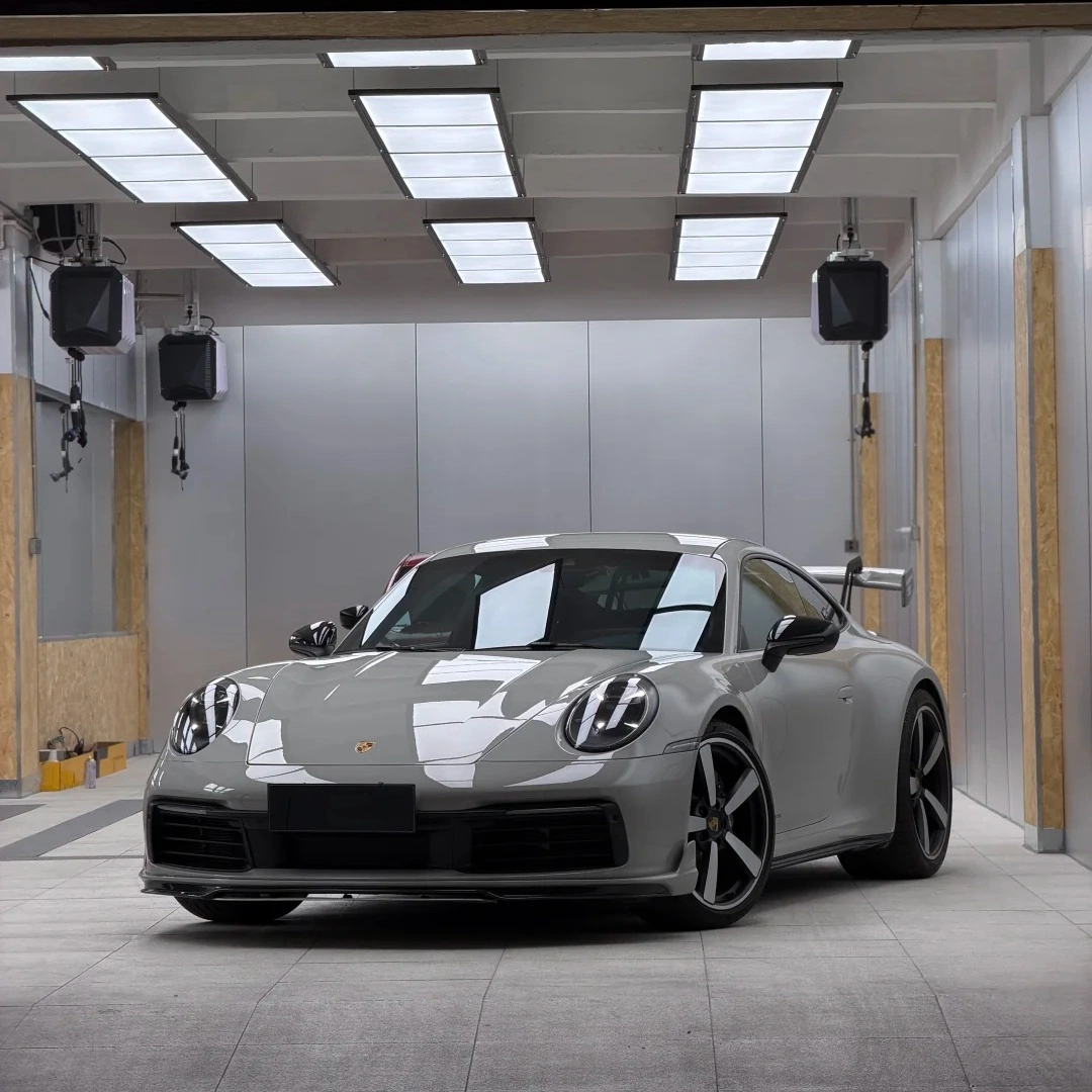 TPU Gloss Dark Chalkn Gray Colored PPF Paint Protection Film