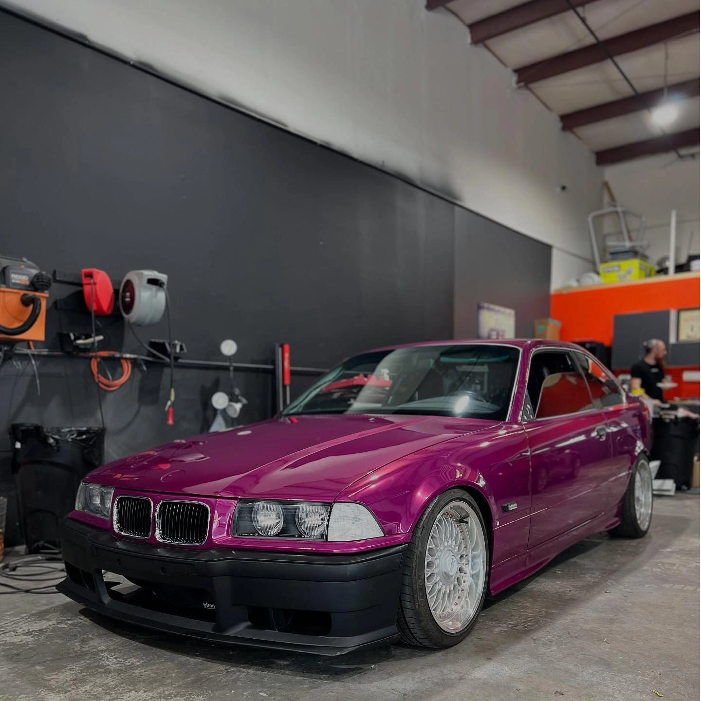 Gloss Metallic Candy Berry Purple Car Vinyl Wrap PET