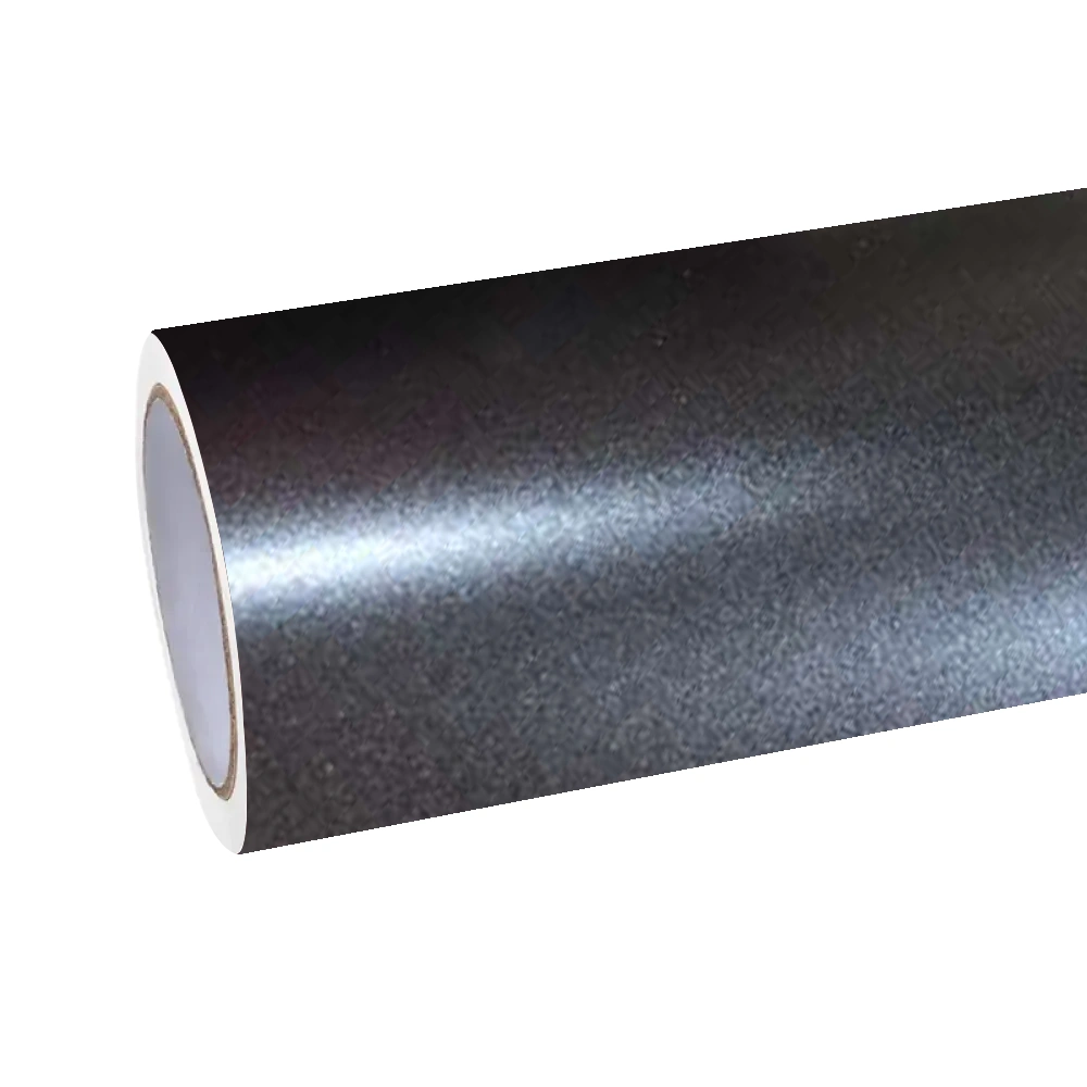 Matte Metallic Valcanic Grey Car Vinyl Wrap PET