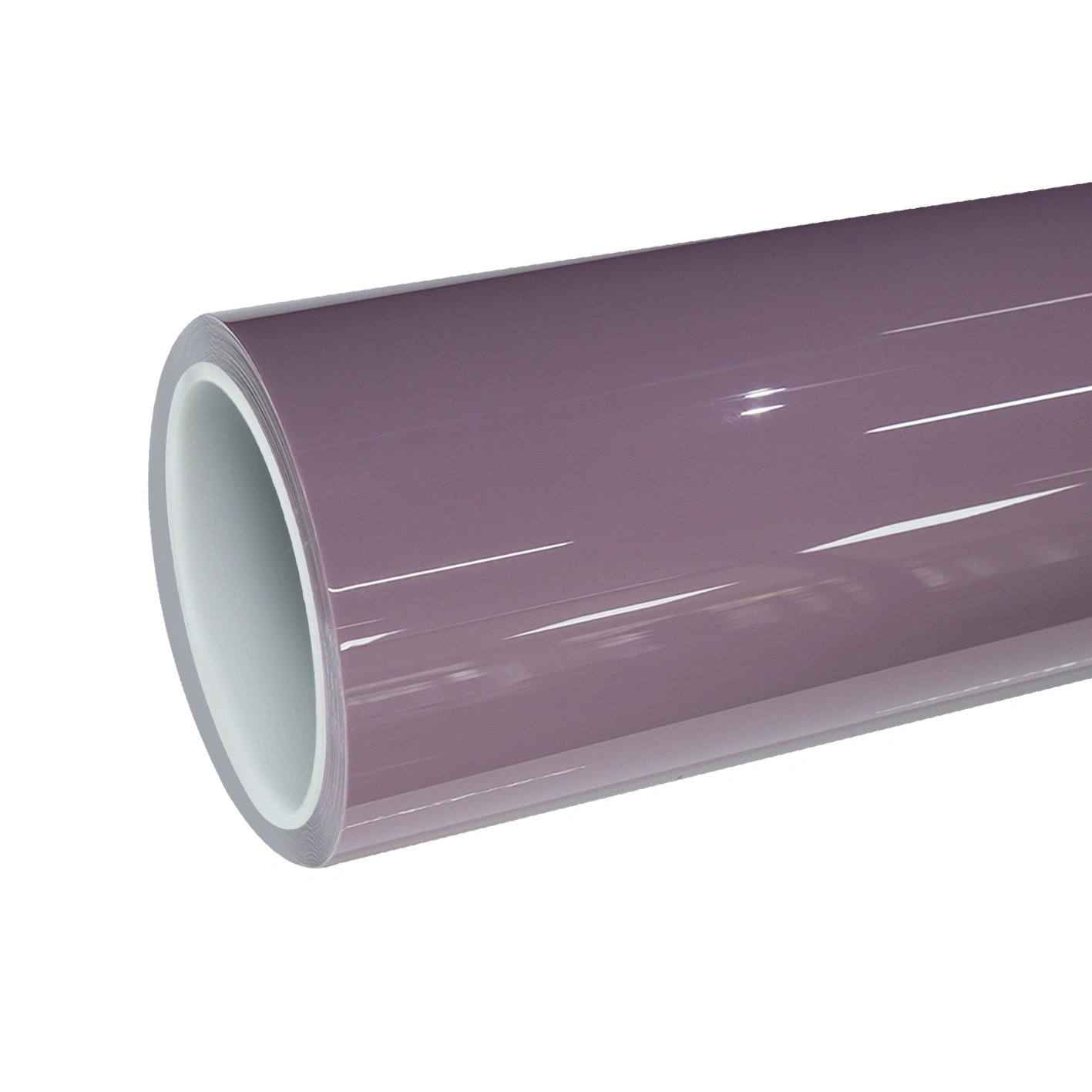 TPU Glossy Rose Latte Pink Colored PPF Paint Protection Film | Oolong Tea Powder Pink