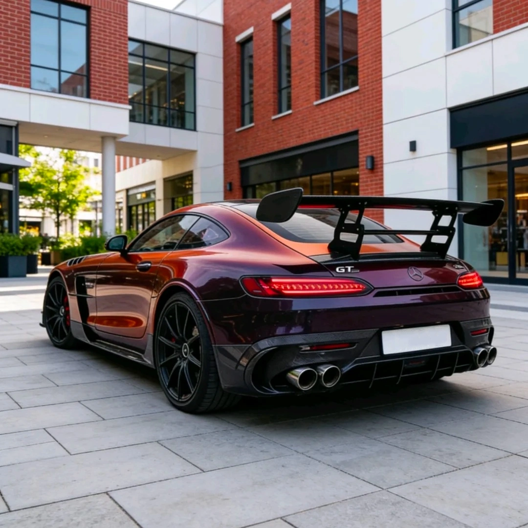 TPU Chameleon Color Shift Black Red Colored PPF Paint Protection Film