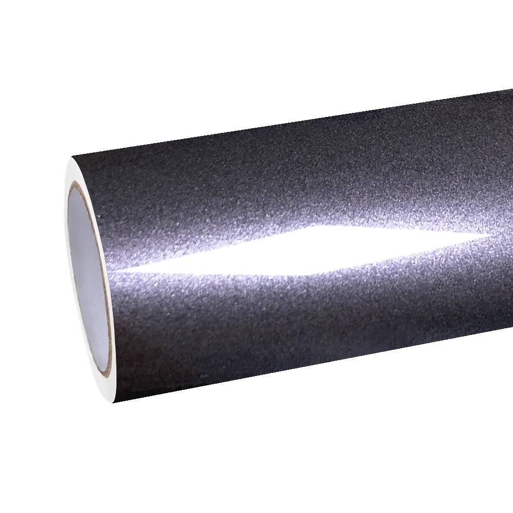 Gloss Galaxy Purple Car Vinyl Wrap PET