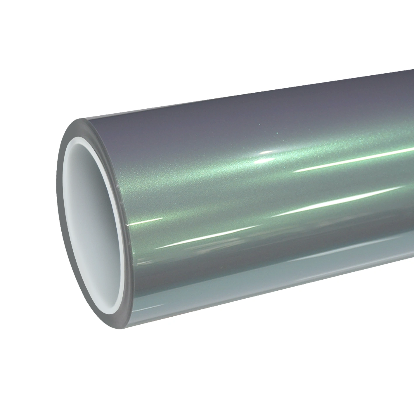 TPU Gloss Metallic Chameleon Green Grey Color PPF Paint Protection Film | Fancy Turquoise Green
