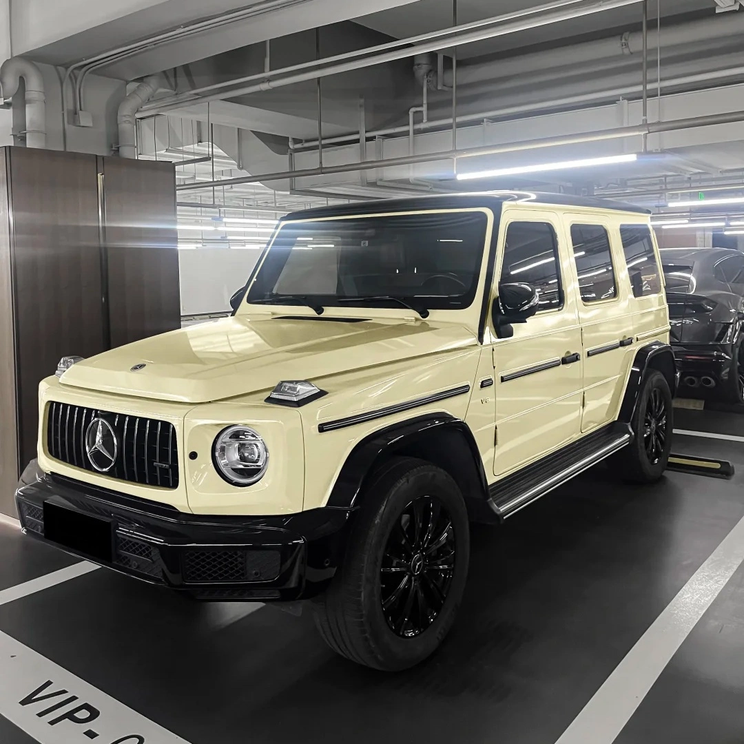TPU Gloss Cream Yellow Colored PPF Paint Protection Film