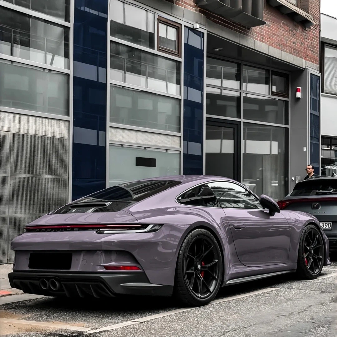 Gloss Provence Lavender Purple Car Wrap PET
