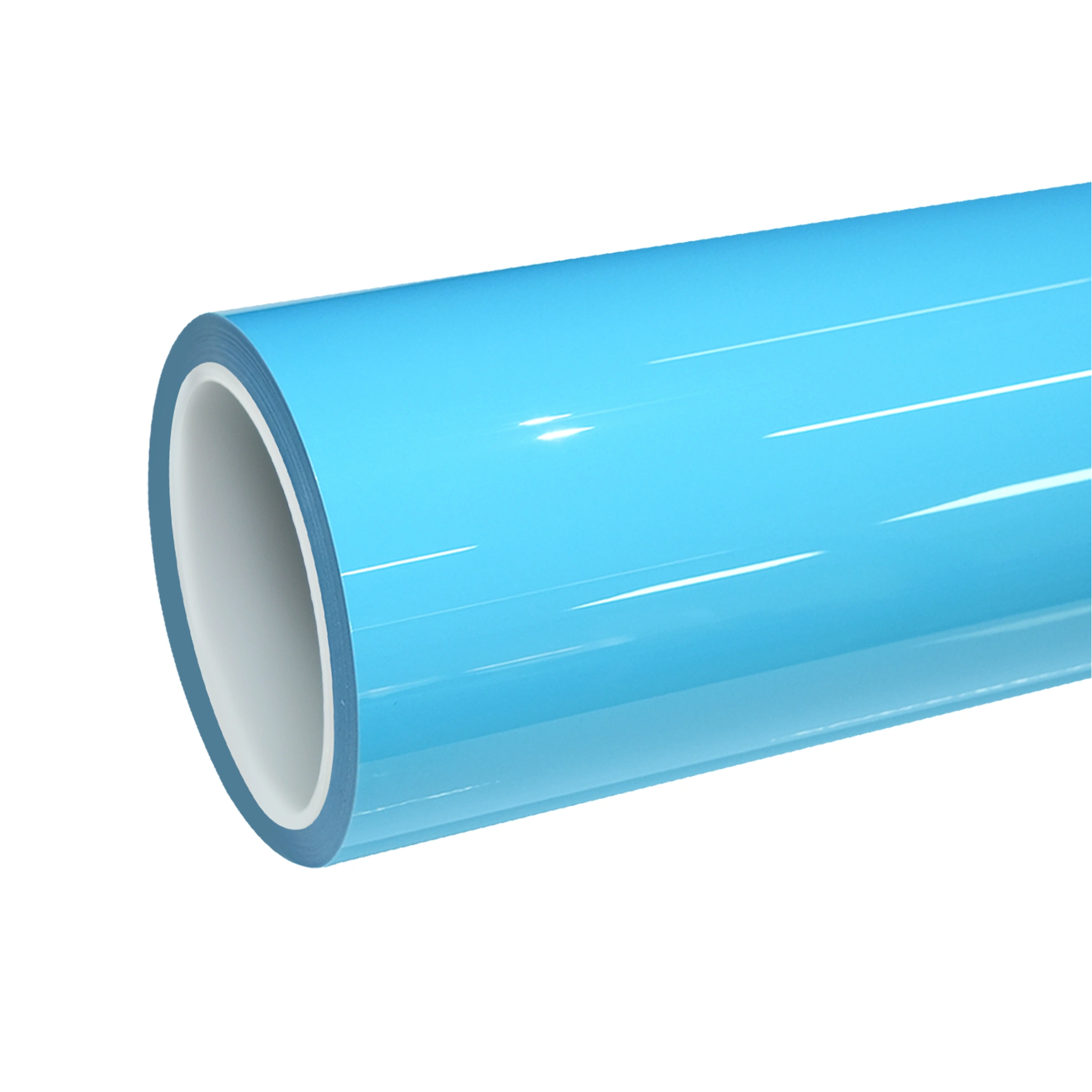 TPU Glossy Light Sky Blue Colored PPF Paint Protection Film