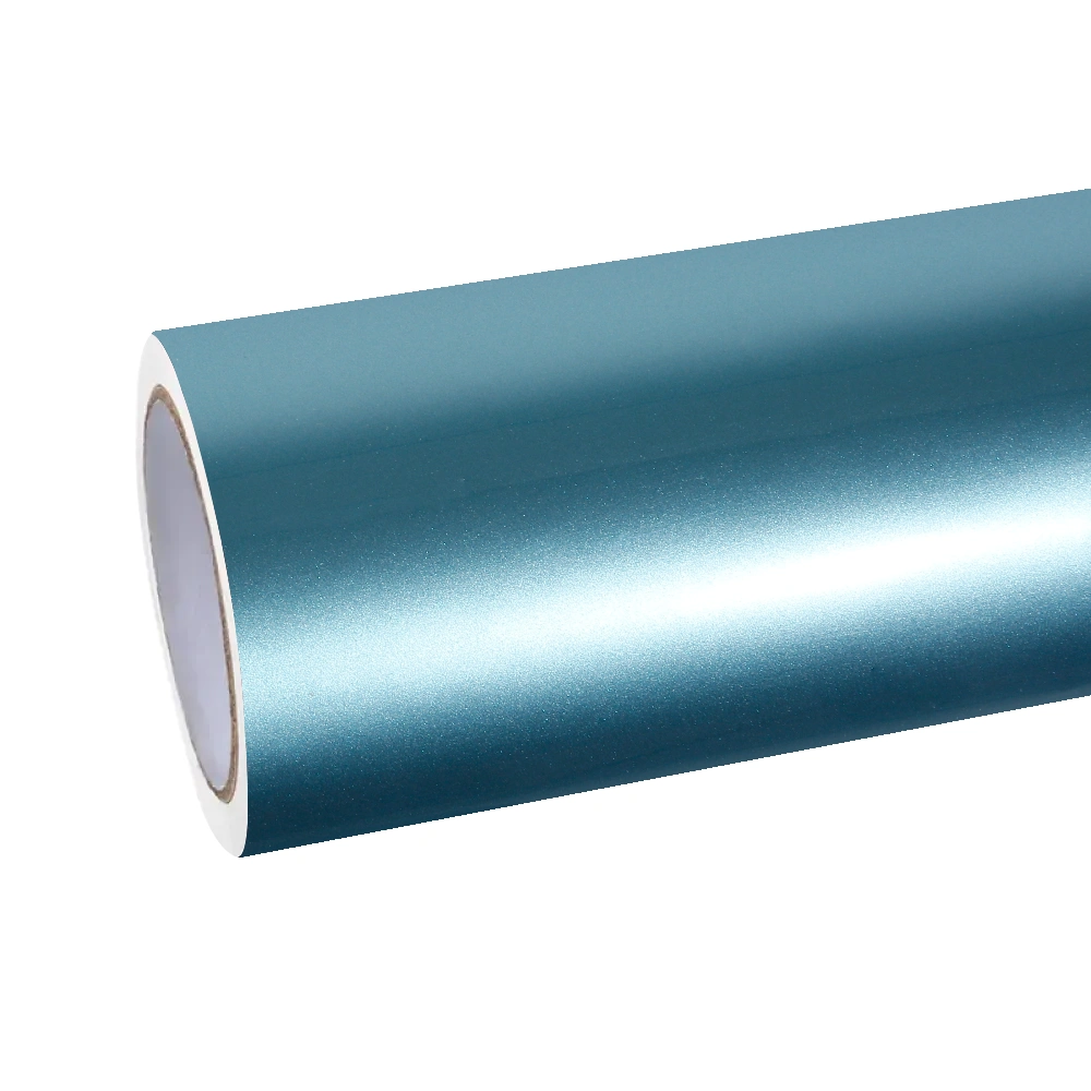 Gloss Metallic Ryan Green Car Vinyl Wrap PET
