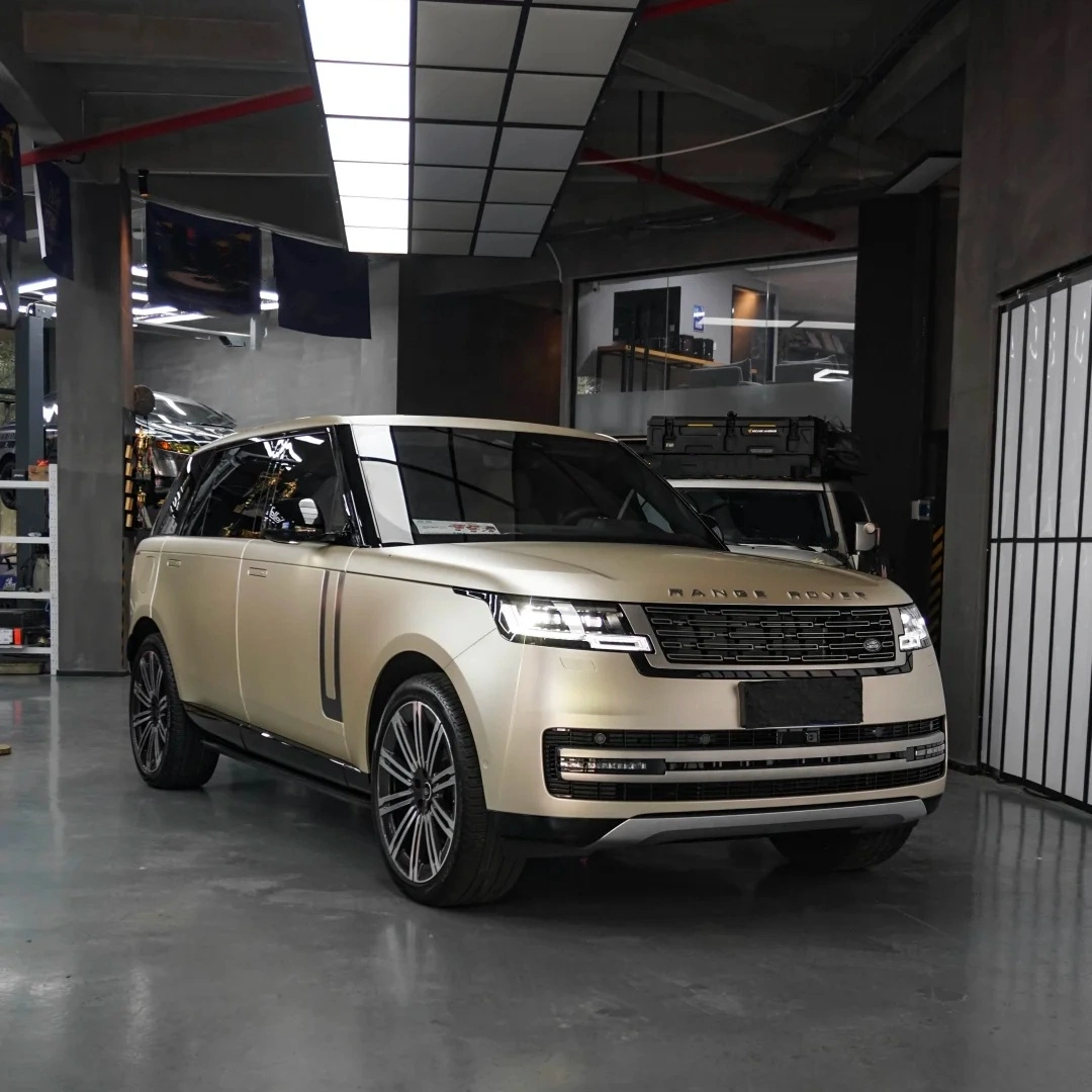 TPU Satin Twilight Gold Colored PPF Paint Protection Film