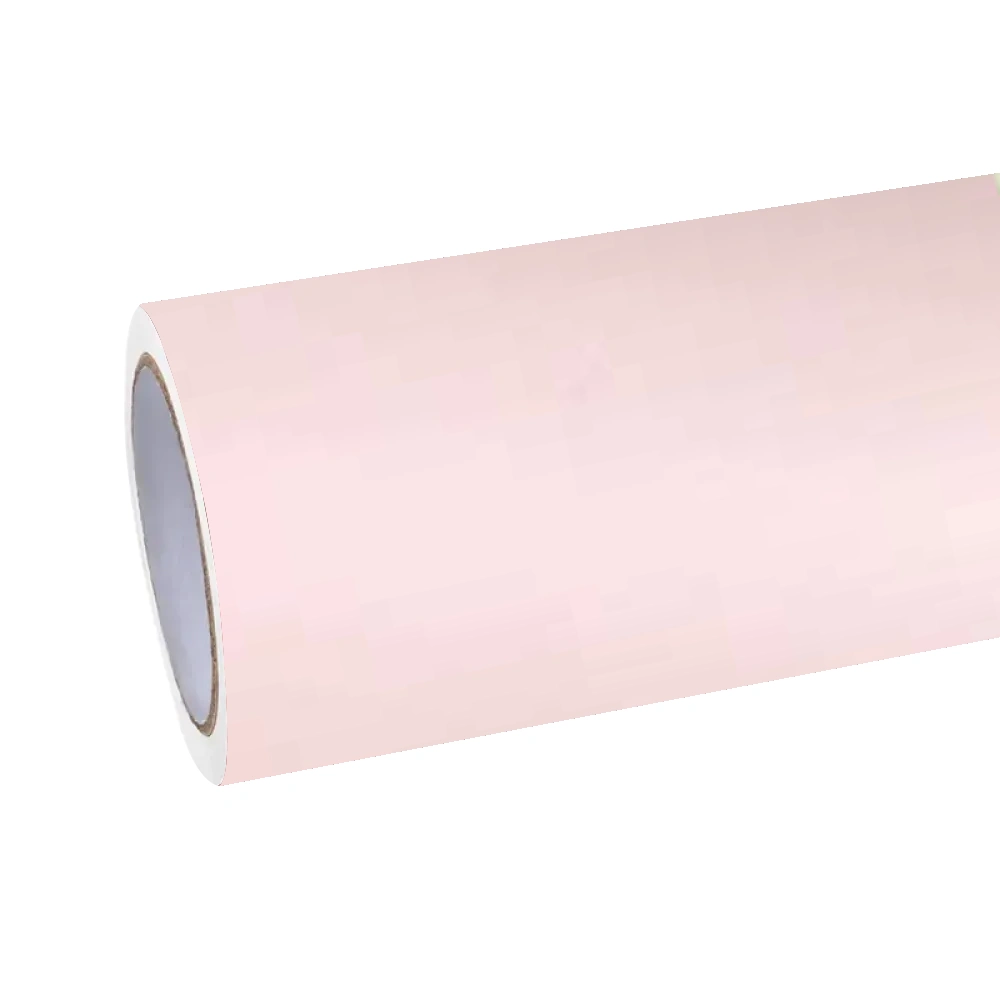 Ultimate Flat Baby Pink Car Vinyl Wrap PET