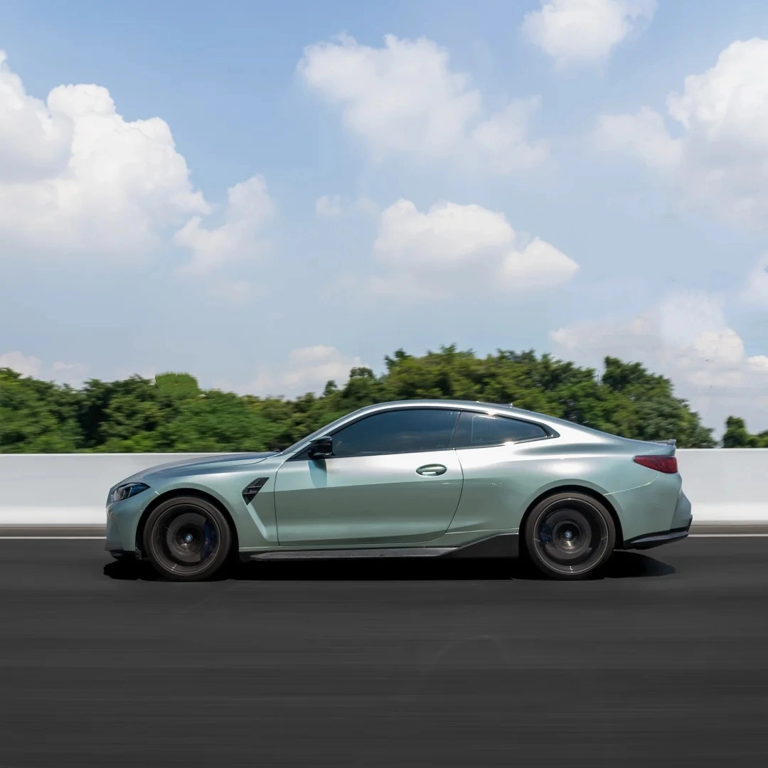 TPU Gloss Metallic Hadlin Green Colored PPF Paint Protection Film