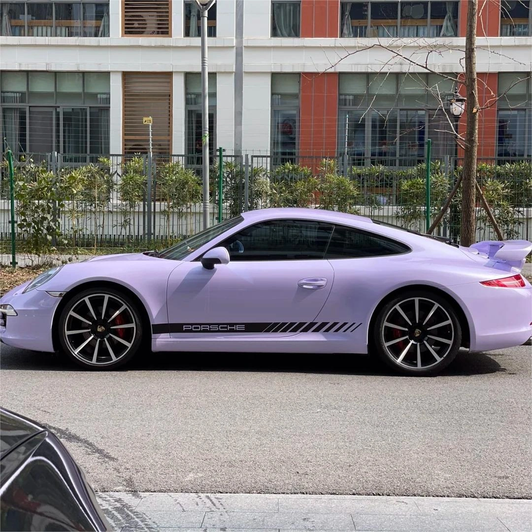 Gloss Violet Star Light Purple Car Vinyl Wrap PET