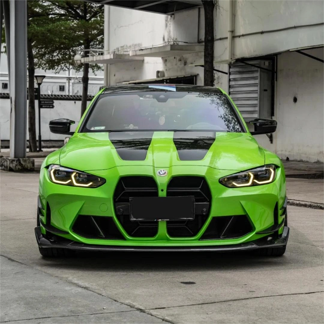 Gloss Viper Green Car Vinyl Wrap PET