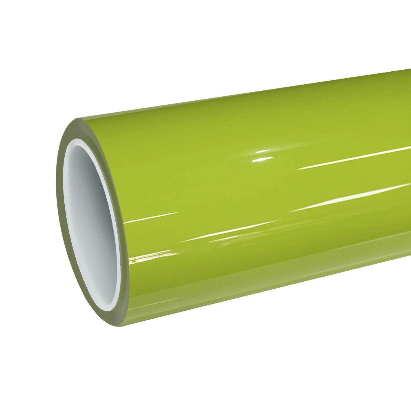 TPU Glossy Acid Green Colored PPF Paint Protection Film
