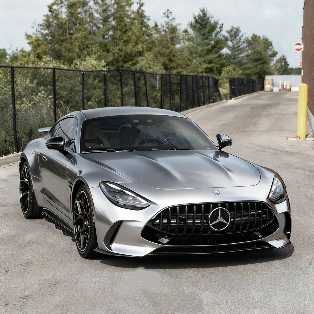 Gloss Liquid Aluminum Silver Car Vinyl Wrap PET
