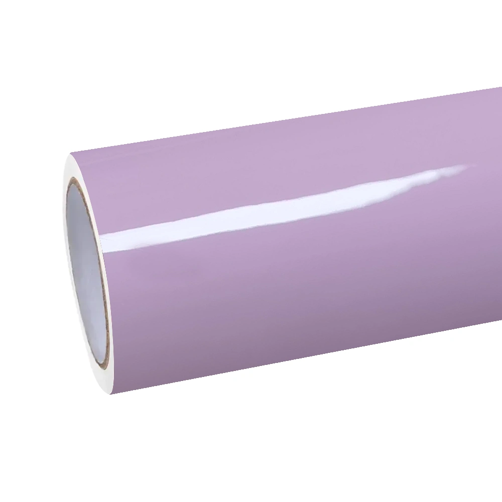Gloss Millennial Pink Car Vinyl Wrap PET