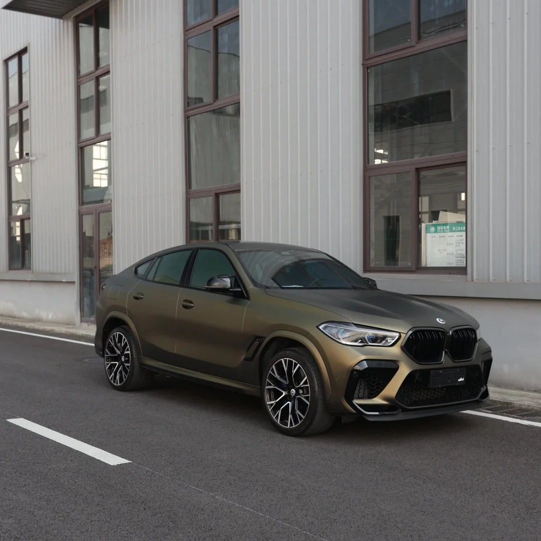 TPU Satin Gold Green Colored PPF Paint Protection Film