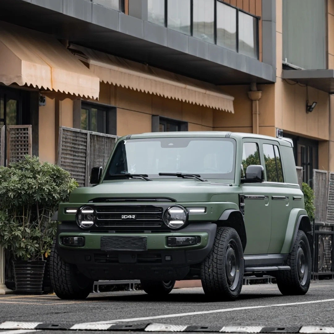 Ultimate Flat Army Green Car Vinyl Wrap PET