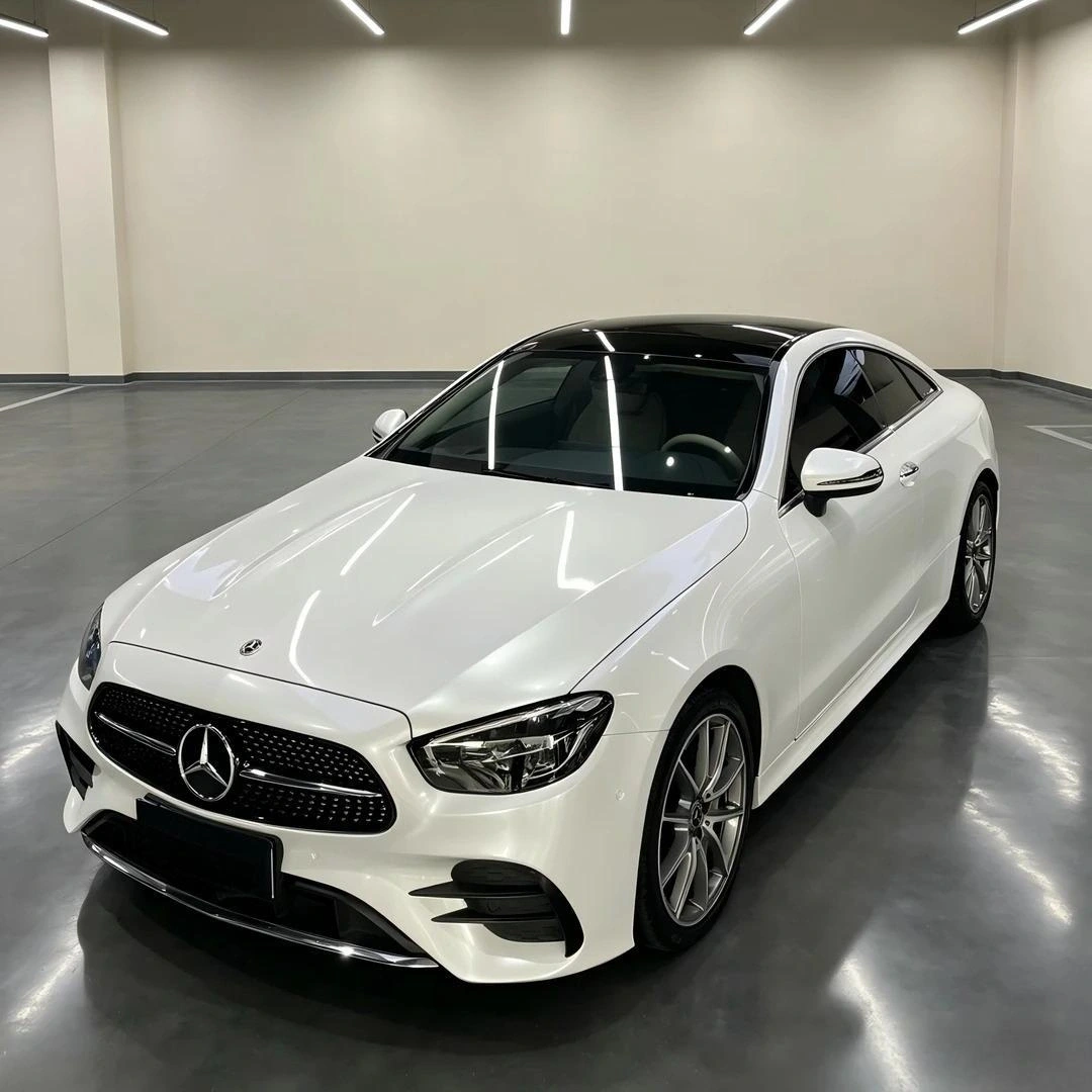Glossy Shell White Car Vinyl Wrap PET