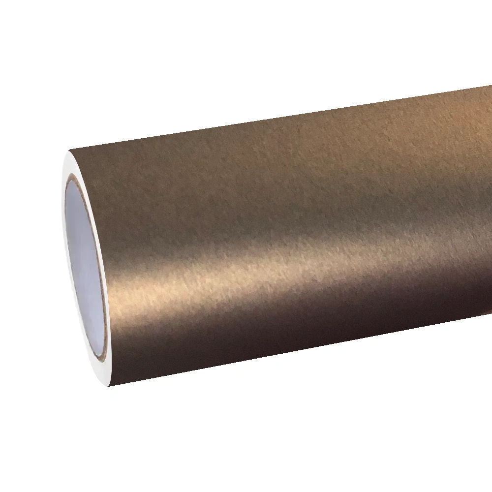 Ultra Matte Black Gold Car Vinyl Wrap Night Gold Car Wrap PET