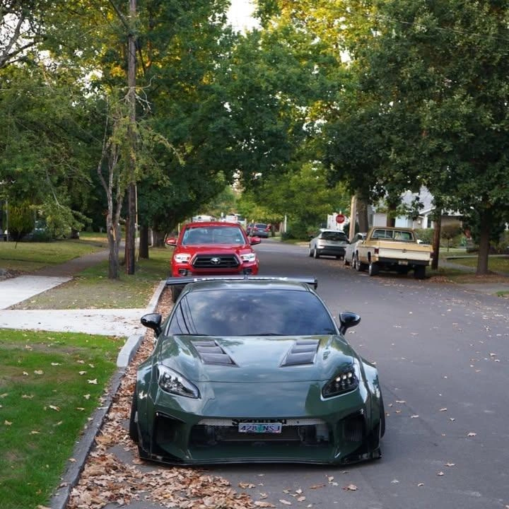 Gloss Black Olive Green Wrap Car Vinyl Wrap PET