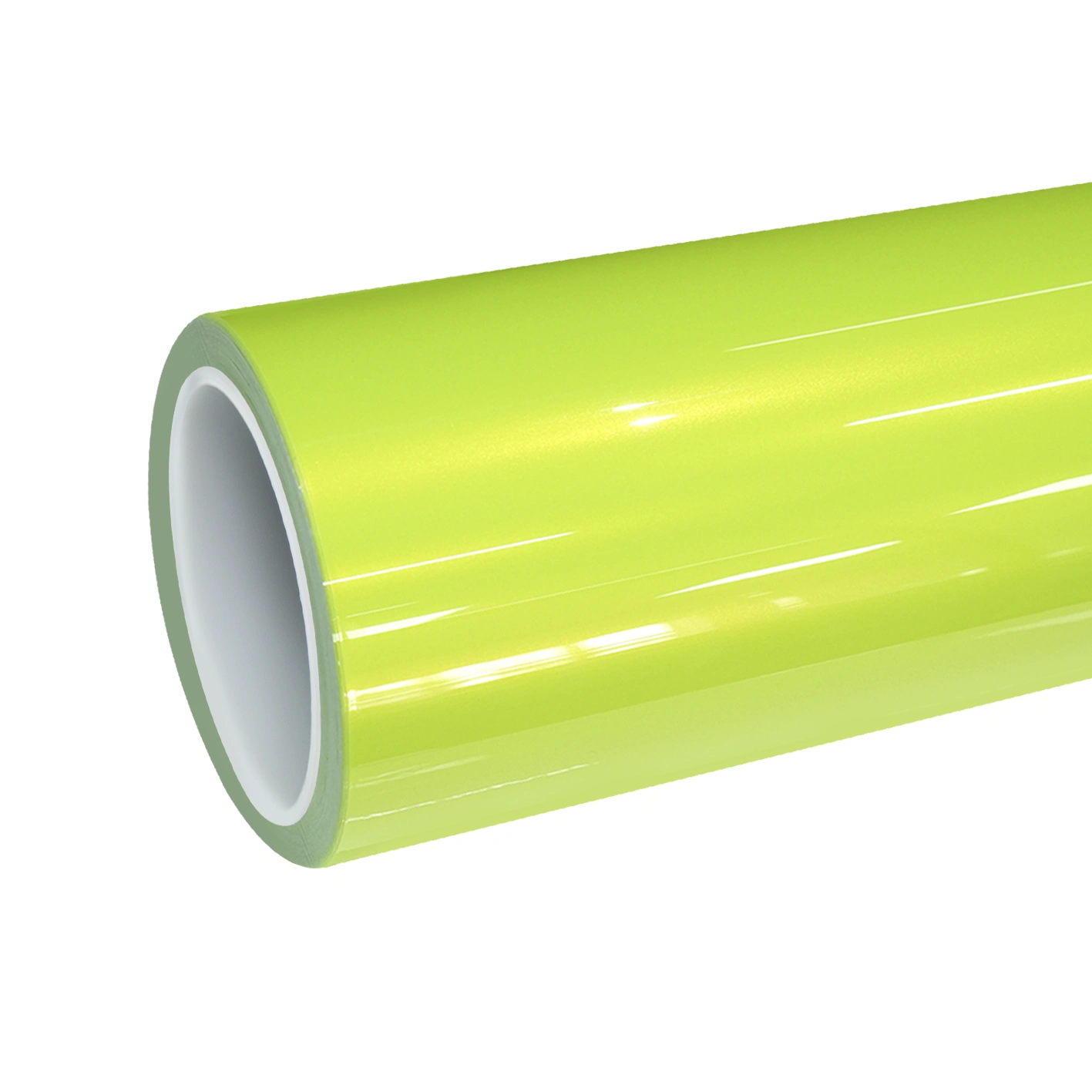TPU Gloss Fantasy Fluorescent Neon Yellow Colored PPF Paint Protection Film