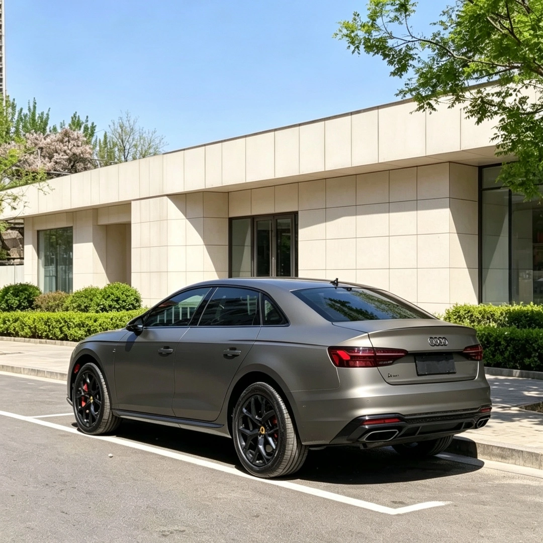 TPU Satin Liquid Metallic Bronze Colored PPF Paint Protection Film