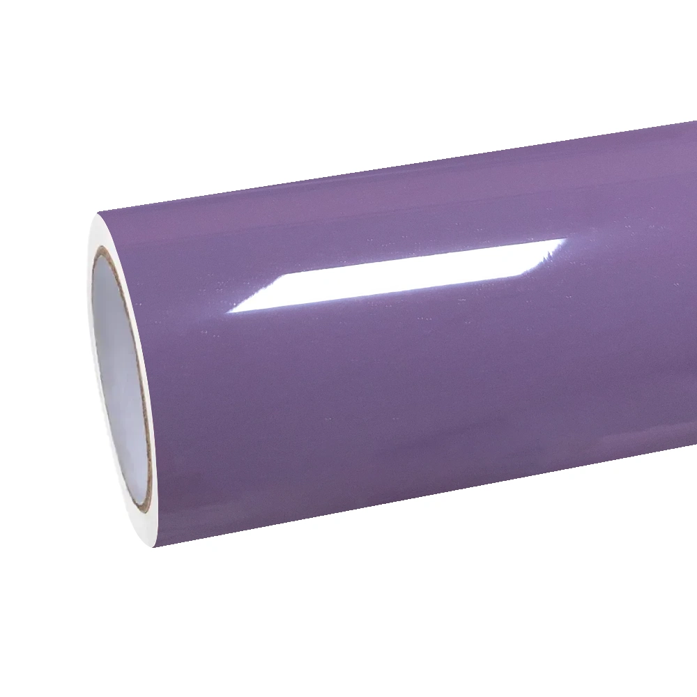 Gloss Crystal Negroni Purple Car Vinyl Wrap PET