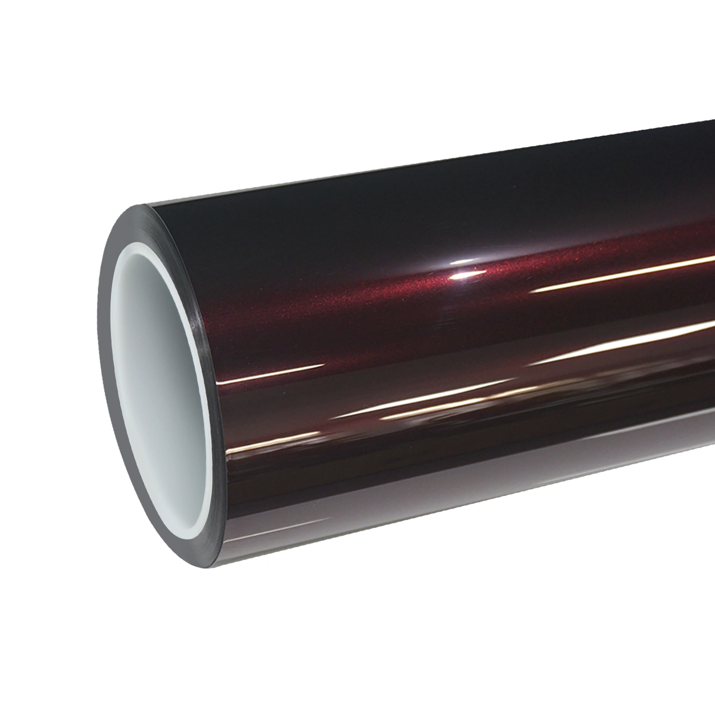 TPU Gloss Metallic Black Rose Colored PPF Paint Protection Film