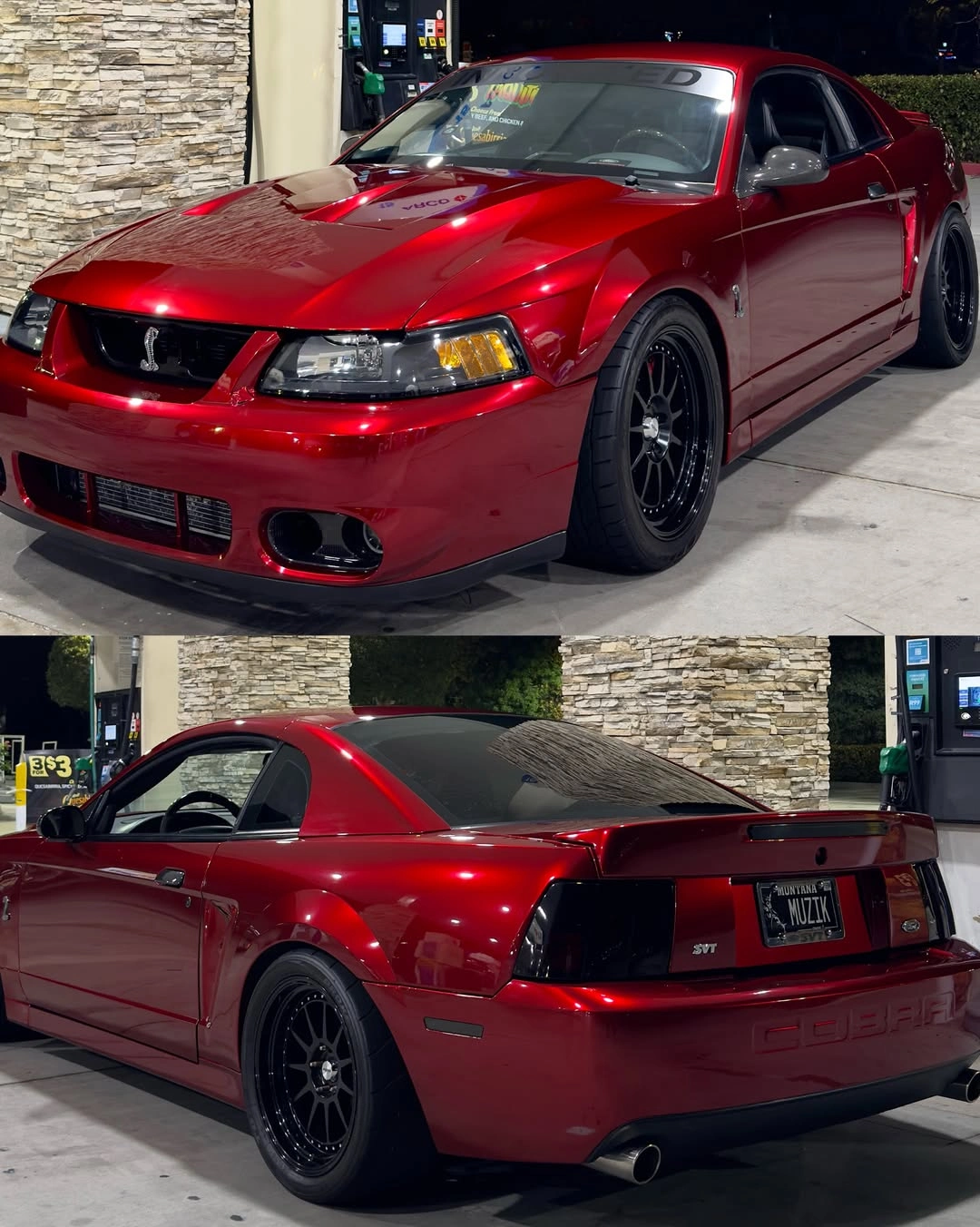 Gloss Metallic Cherry Red Car Vinyl Wrap PET