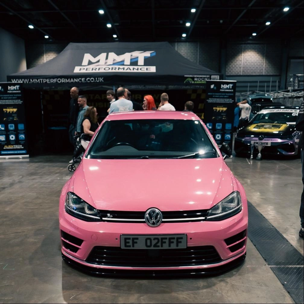 Glossy Morganite Red Pink Car Vinyl Wrap PET (Newest)