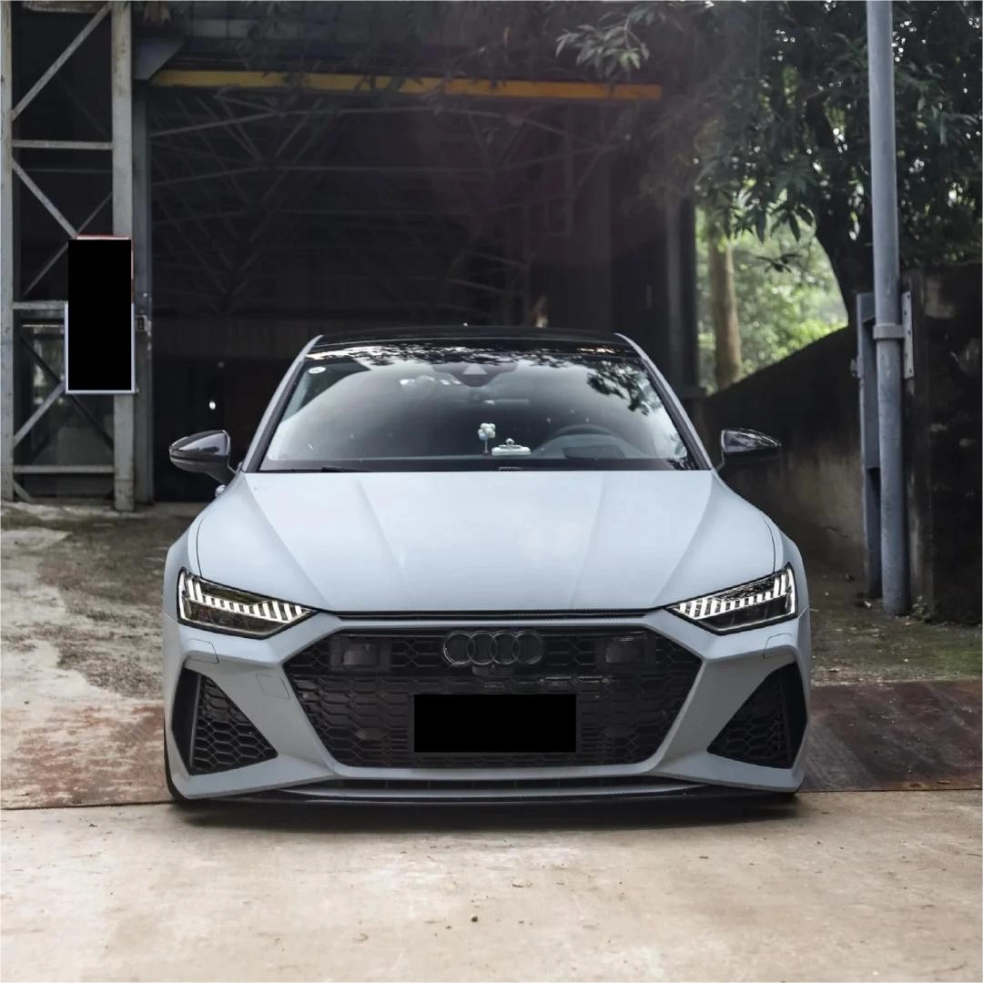 Matte Ultimate Flat Battleship Grey Car Vinyl Wrap PET